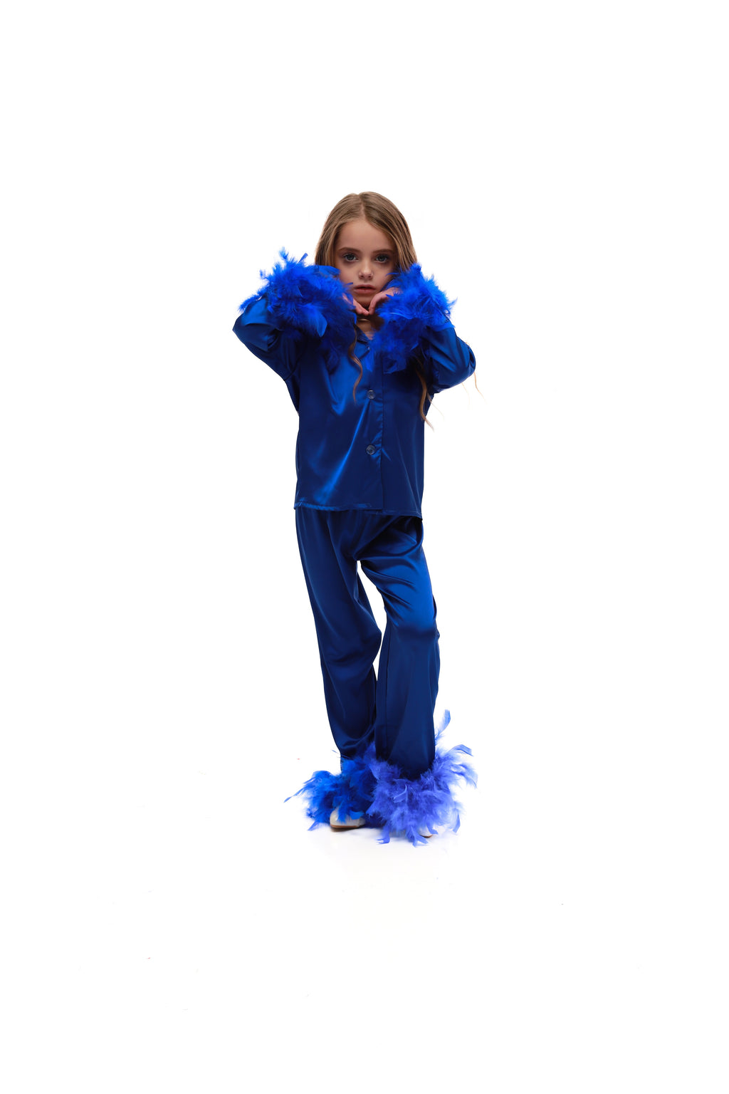 ДИТЯЧА ПІЖАМА З ПІРʼЯМ ЕЛЕКТРИК