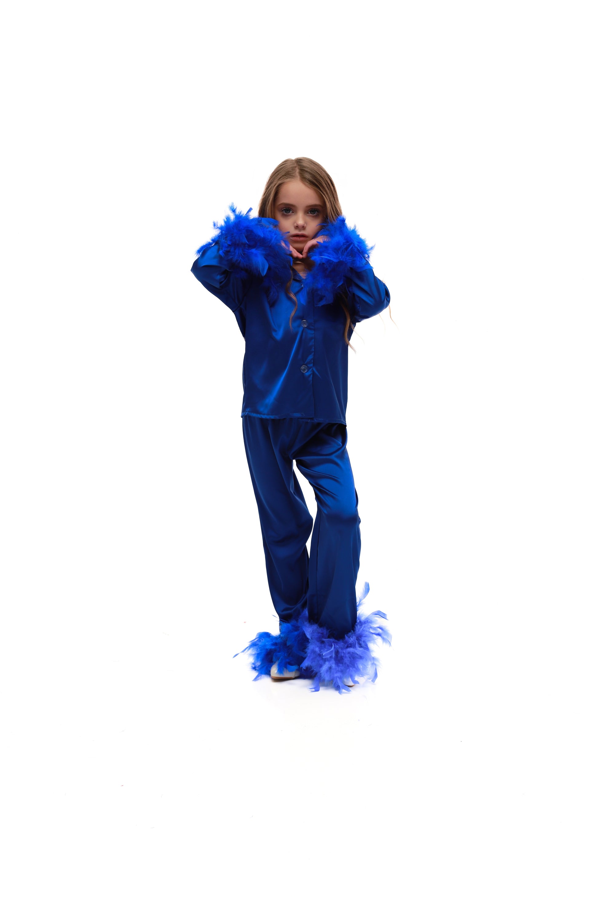 ДИТЯЧА ПІЖАМА З ПІРʼЯМ ЕЛЕКТРИК