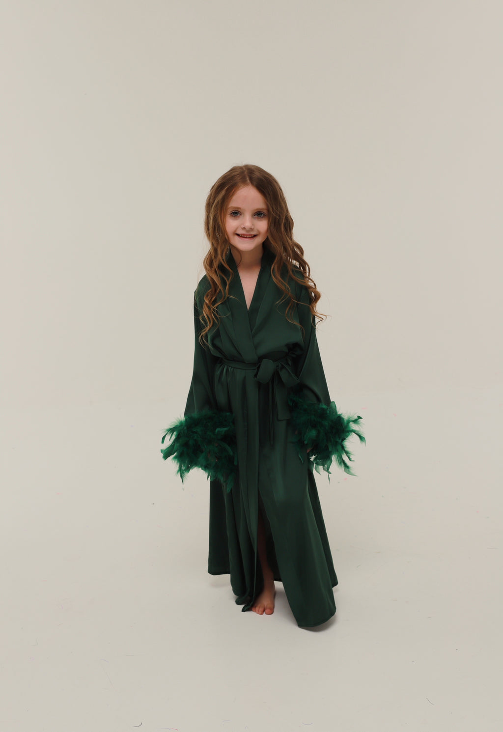 FAMILY LOOK (мама + донечка) СМАРАГД