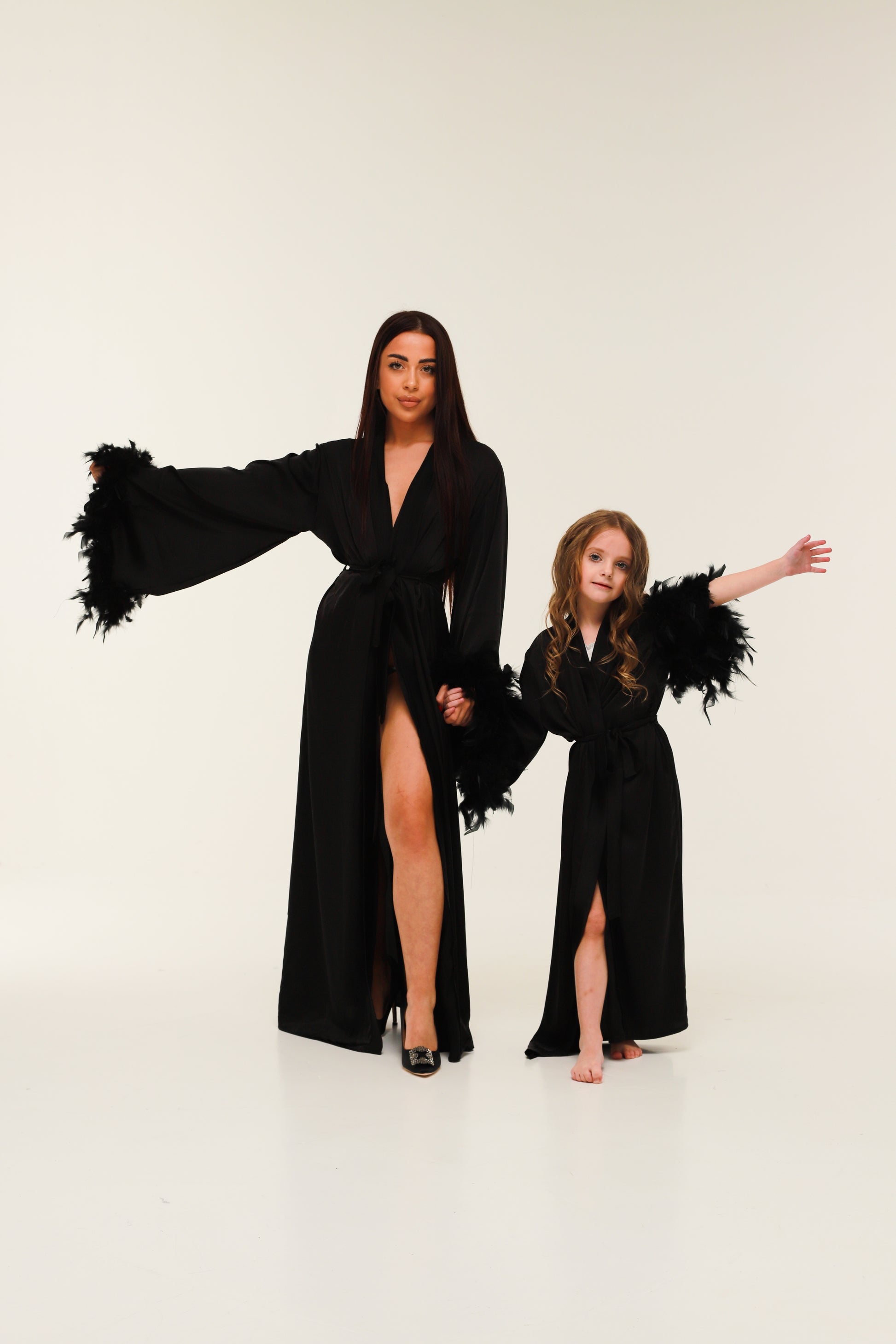 FAMILY LOOK (мама + донечка) ЧОРНИЙ