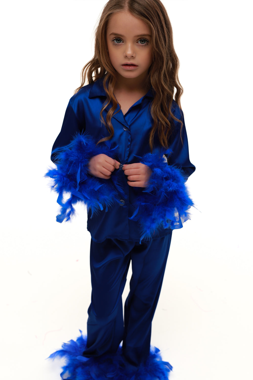 ДИТЯЧА ПІЖАМА З ПІРʼЯМ ЕЛЕКТРИК