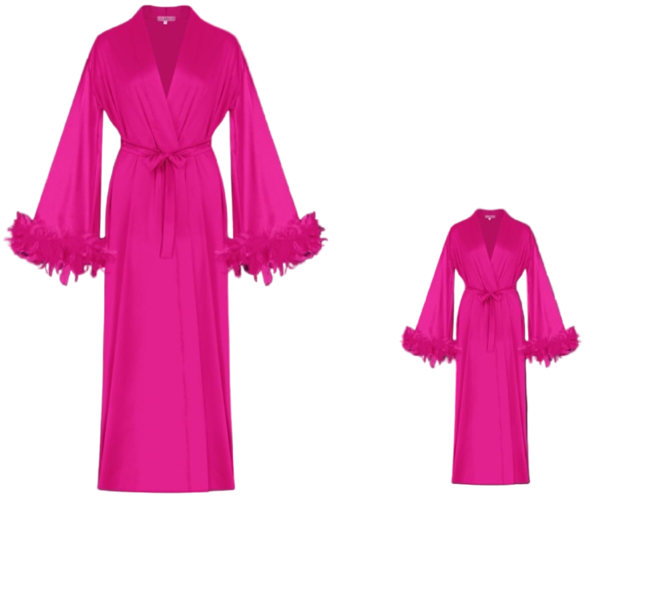 FAMILY LOOK (мама + донечка) ФУКСІЯ