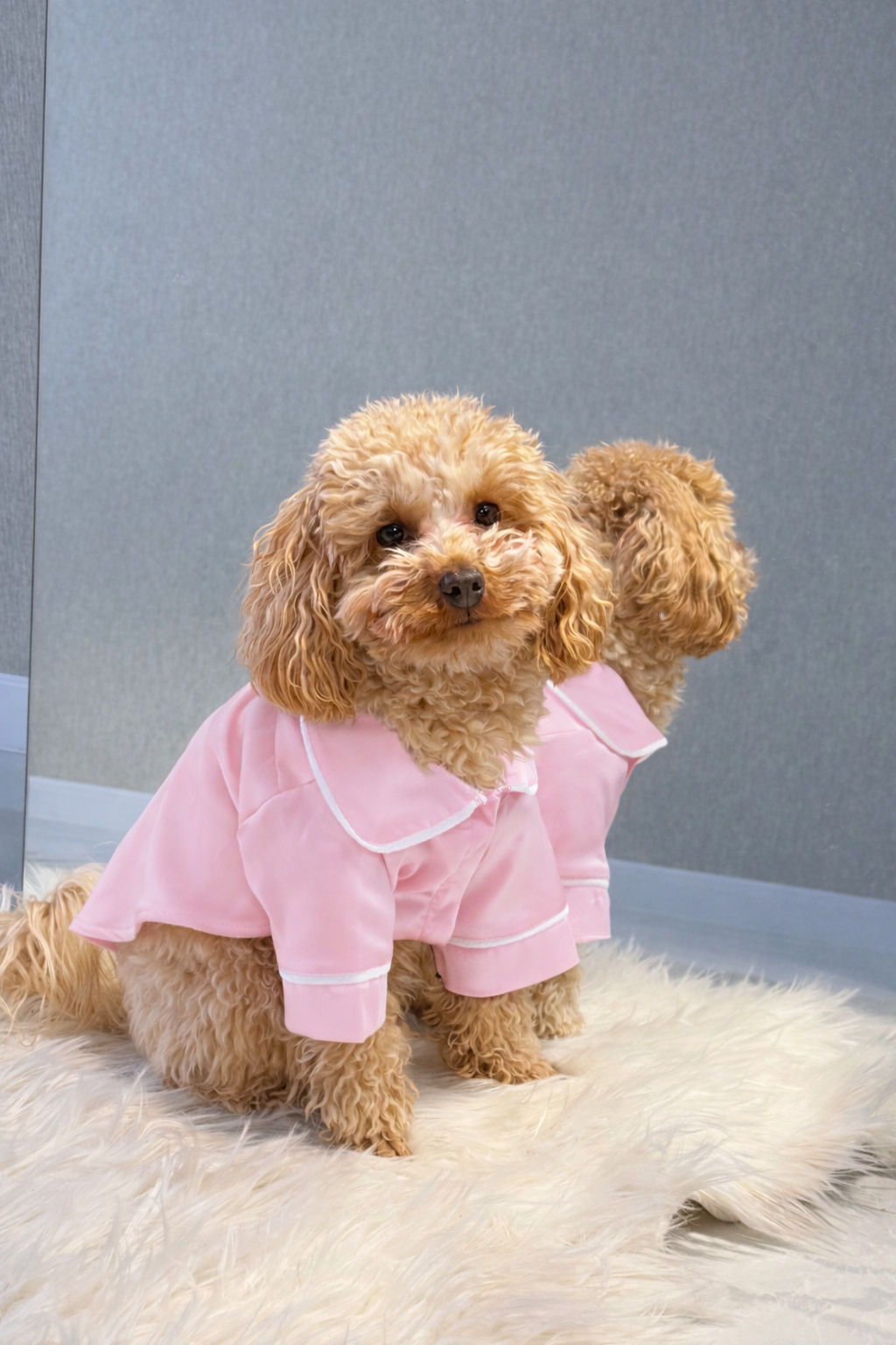 СОРОЧКА ДЛЯ ТВАРИНКИ РОЖЕВА