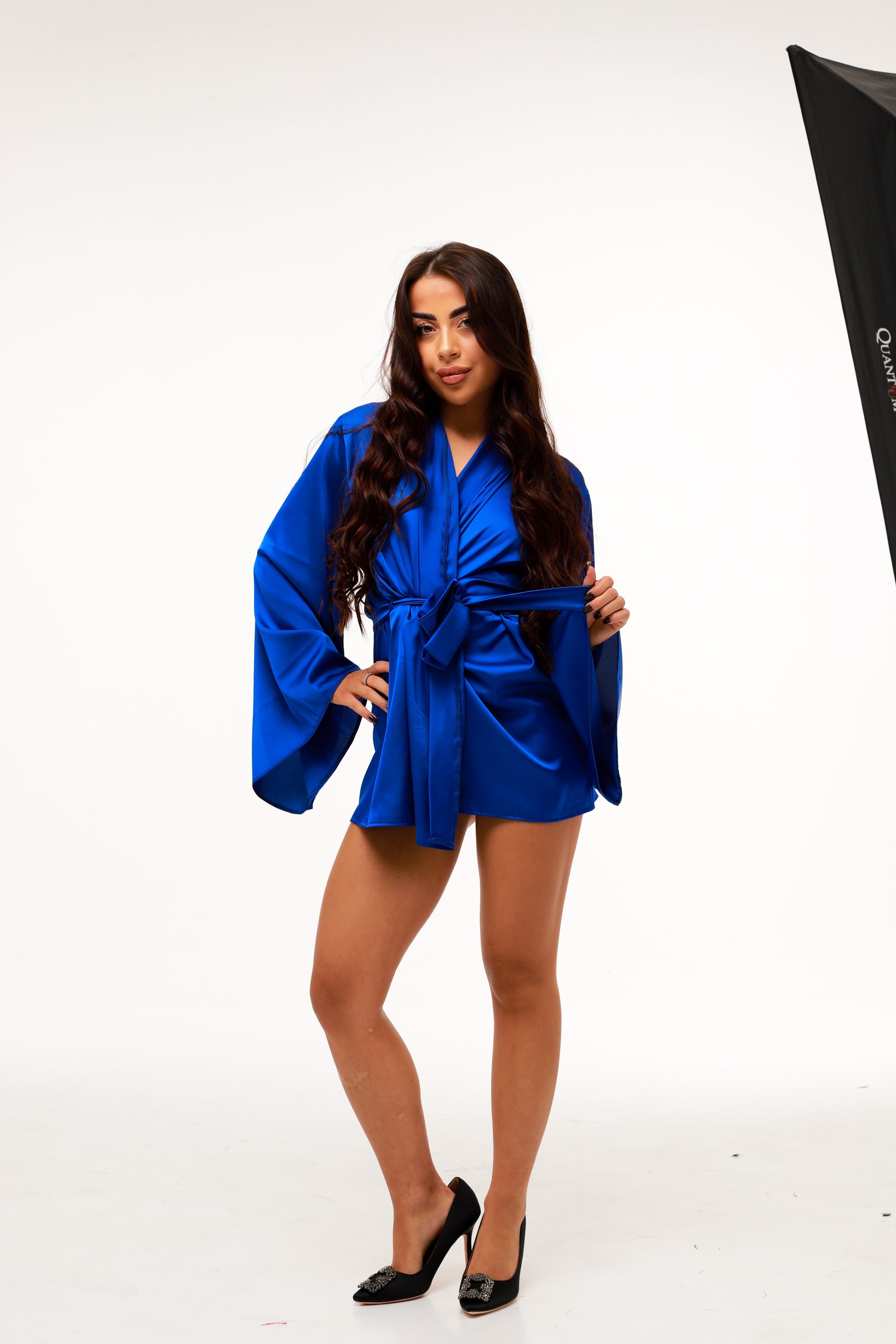 КЛАСИЧНИЙ ХАЛАТ МІНІ ЕЛЕКТРИК